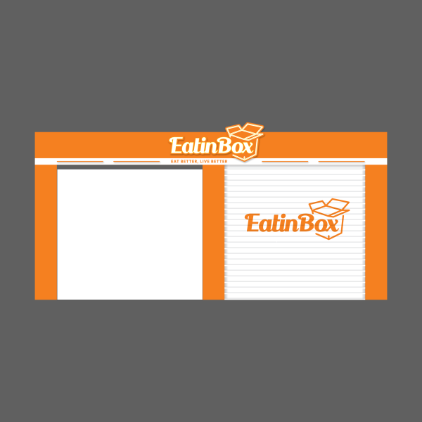 도시락 업체 사이니지 디자인